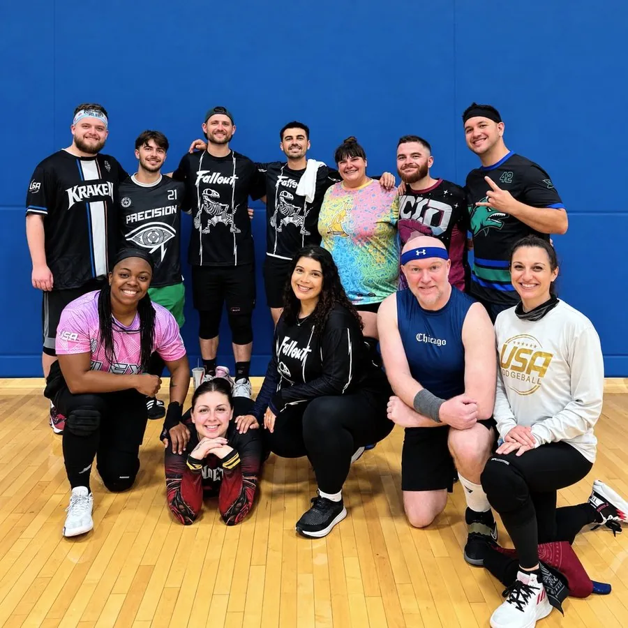 Connecticut Dodgeball players at USA Dodgeball Nationals